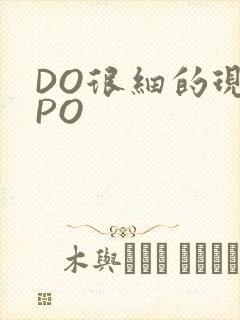 DO很细的现言PO