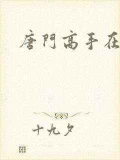 唐门高手在异界