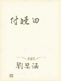 付晓田