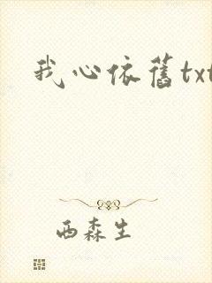 我心依旧txt