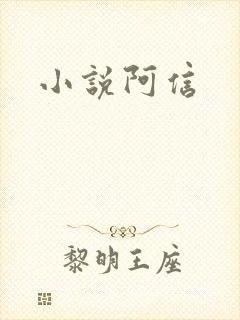 小说阿信