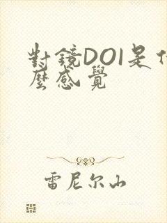 对镜DOI是什么感觉