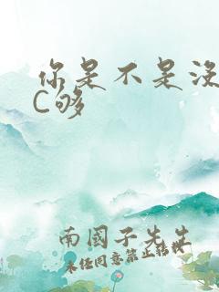 你是不是没有被C够