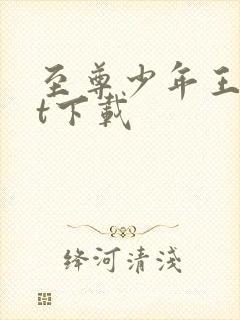 至尊少年王txt下载