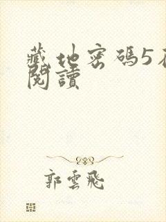 藏地密码5在线阅读