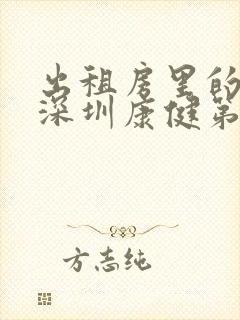 出租房里的交互深圳康健第二部