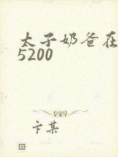 太子奶爸在花都5200