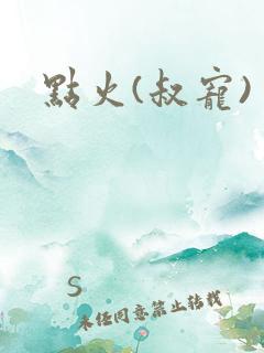 点火(叔宠)