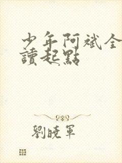 少年阿斌全文阅读起点