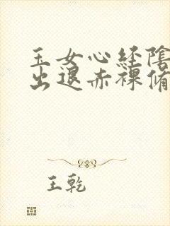 玉女心经阴进阳出退赤裸修行