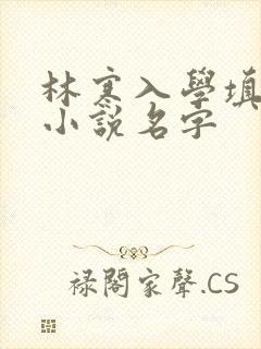 林寒入学填未婚小说名字