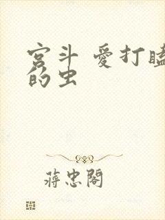 宫斗 爱打瞌睡的虫