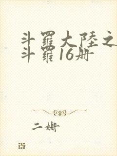 斗罗大陆之终极斗罗16册