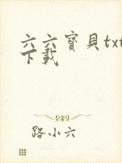 六六宝贝txt下载