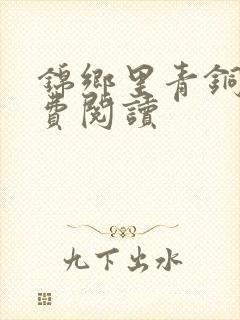 锦乡里青铜穗免费阅读
