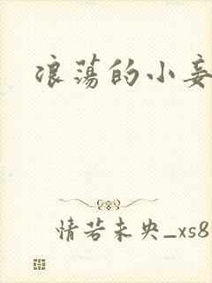 浪荡的小妾H