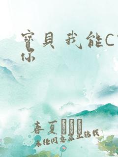 宝贝 我能C哭你