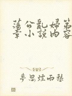 荡公乱妇第51章小说内容