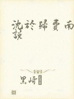 沈于归费南城小说