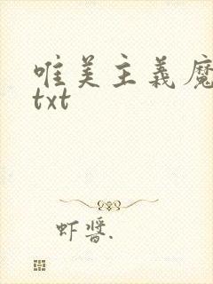 唯美主义魔法师txt