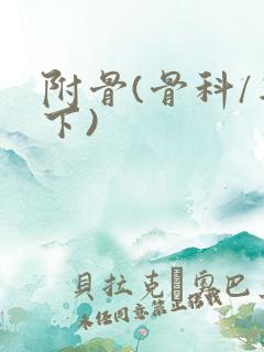 附骨(骨科/年下)