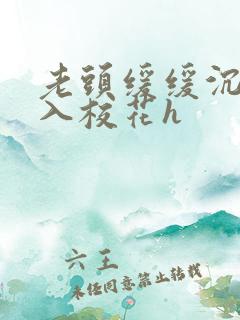 老头缓缓沉腰进入校花h