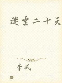迷云二十天