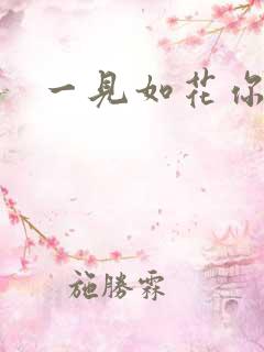 一见如花你就笑