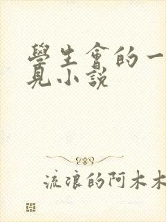 学生会的一己之见小说