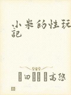 小米的性玩具日记