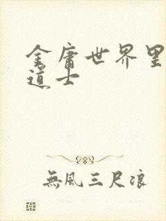 金庸世界里的小道士