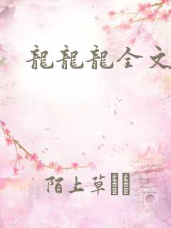 龙龙龙全文阅读