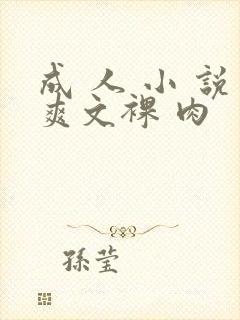 成 人 小 说爽文裸 肉