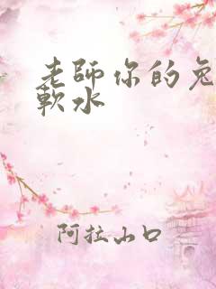 老师你的兔子好软水
