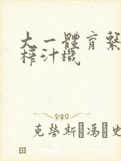 大一体育系精牛榨汁机