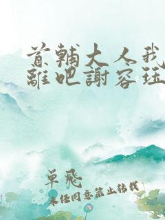 首辅大人我们和离吧谢容珏