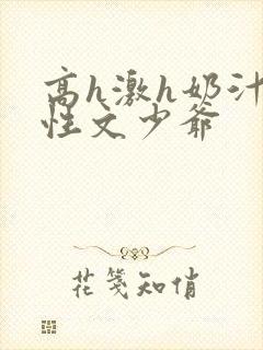 高h激h奶汁双性文少爷