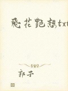 飞花艳想txt