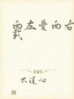 向左爱向右爱下载