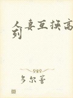 人妻互换高h系列