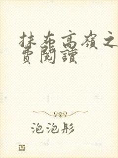 抹布高岭之花免费阅读