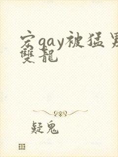 宏gay被猛男双龙