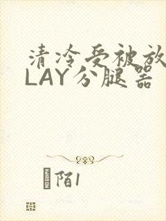 清冷受被放置PLAY分腿器