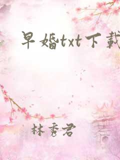 早婚txt下载