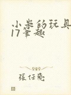 小米的玩具日记17笔趣