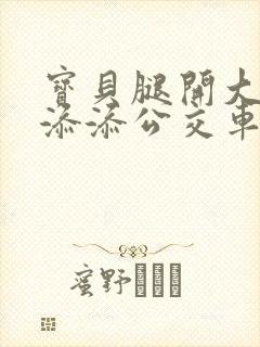 宝贝腿开大点我添添公交车