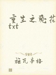 重生之飞花落照txt