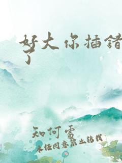 好大你插错地方了