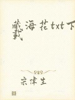 藏海花txt下载