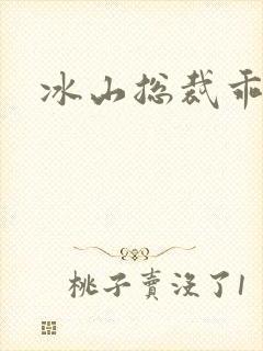 冰山总裁乖乖妻